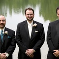 Ken and his groomsmen before the ceremony